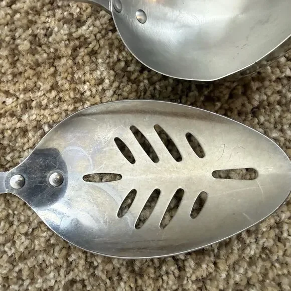 Lot Of 3 Mid Century Modern Kitchen Utensils One Cutco Ladle 2 Flint Utensils - Picture 9 of 10